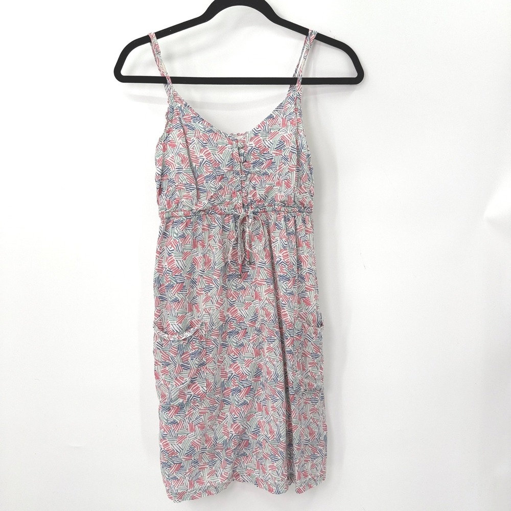 Vintage‎ Aerie Sundress Womens S Geometric Boho Summer Cotton Beach Indie Y2K